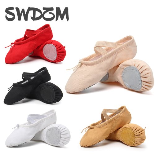 Imagen de Zapatos de Ballet Clásicos para Niñas y Adultos