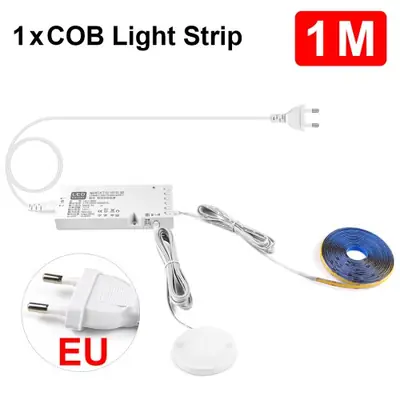 Image de Bande LED COB Bois Intelligente - Éclairage Rétro Cuisine