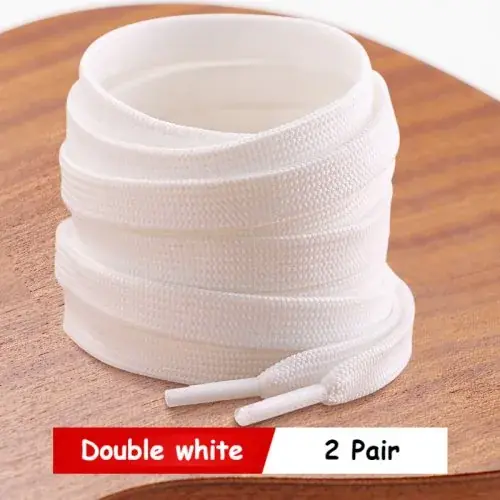 2 pares doble blanco