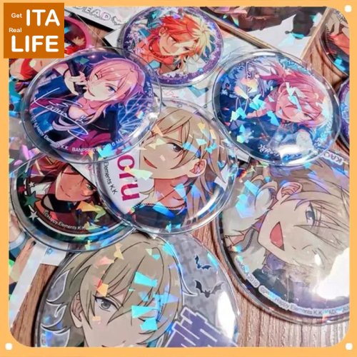 Imagen de Pin de Anime con Funda Protectora Láser - Accesorio Estilo Ita Bag