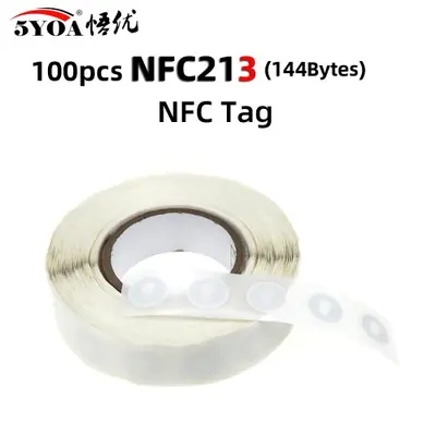Image de Étiquettes NFC Universelles - Lot de 1356