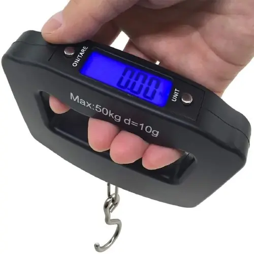 Image de Balance de Voyage Électronique LCD - 50kg/110lb