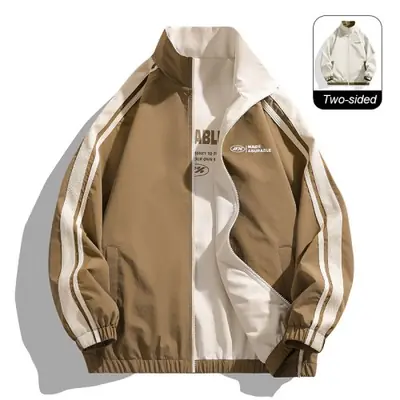 Veste Réversible Coupe-Vent Homme/Femme - Double Face & Imperméable