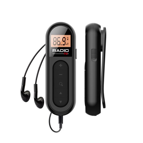 Image de Radio FM Portable Rechargeable avec Clip