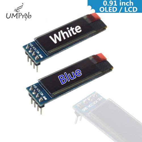 Bild von OLED-Display 128x32 I2C – Weiß/Blau für Arduino & DIY-Projekte