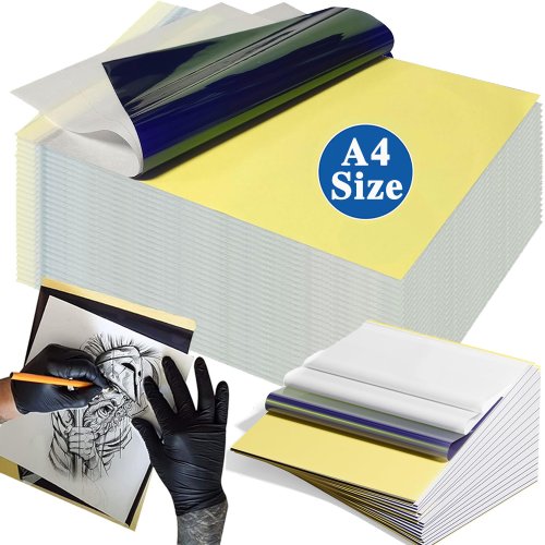 Bild von Tattoo-Transferpapier A4 – 200 Blatt für perfekte Übertragung