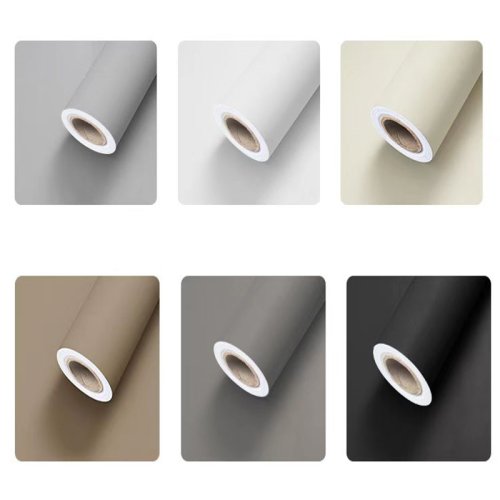 Image of Eco-Friendly Self-Adhesive Vinyl Wall Film for Furniture Renewal – Premium Thickened Peel-and-Stick Wallpaper for Cabinets, Wardrobes & Desktops