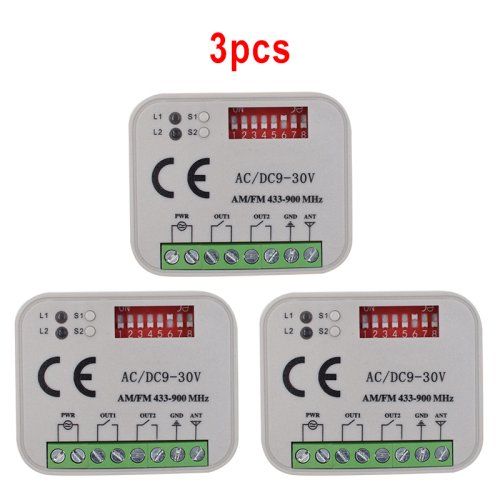 3pcs 9-30V blanco