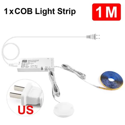 Image de Bande LED COB Bois Intelligente - Éclairage Rétro Cuisine