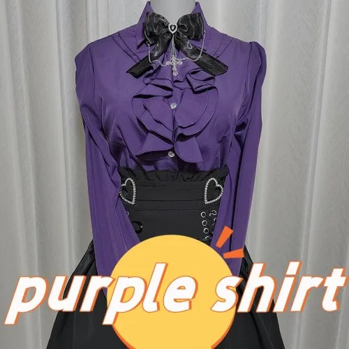 Purple shirt