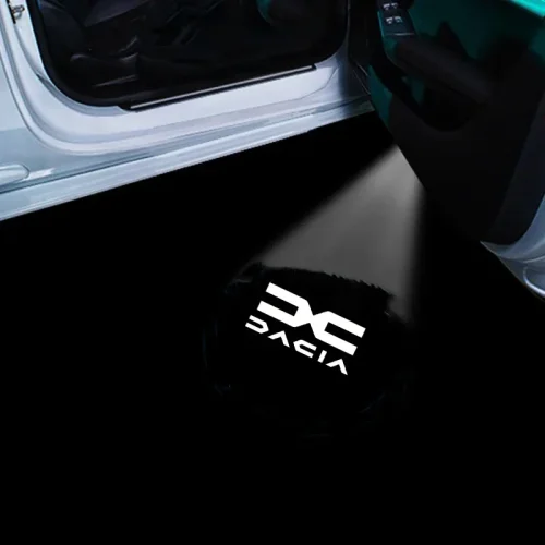 Image de Projecteur LED Bienvenue pour Dacia - Logo Lumineux