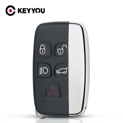 Image de Coque de Clé Intelligente pour Land Rover & Jaguar - 5 Boutons