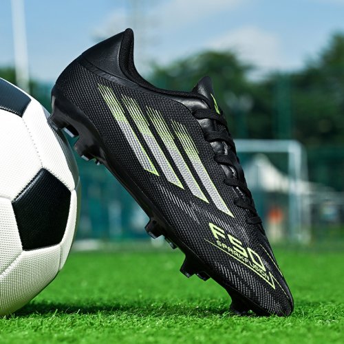 Bild von Neue Herren- und Damen-Fußballschuhe – Professionelle Fußballstiefel mit Knöchelstütze, Anti-Rutsch-Sohle TF/FG, bequeme Sport- und Turnschuhe für Jungen und Erwachsene
