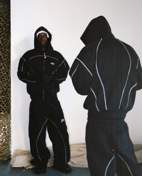Immagine di Felpa Oversize Hip Hop Uomo - Stile Retro e Casual