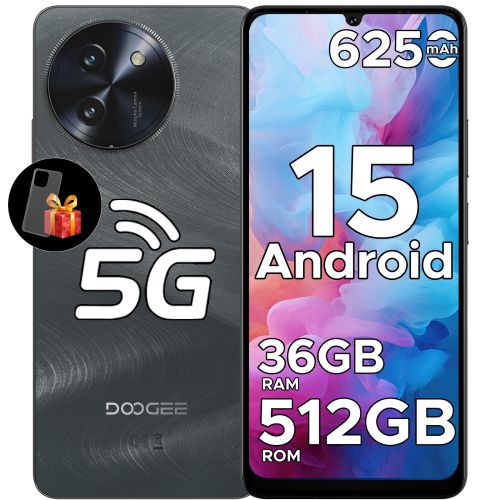 Afbeelding van DOOGEE Note59 Pro+ 5G Smartphone Android 15 12GB 512GB 6,75 '' Scherm 50MP AI Camera 6250mAh Batterij Mobiele telefoon Global Versie