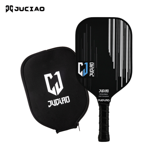 Image of Premium Graphite Carbon Fiber Pickleball Paddle with Ergonomic Cushion Grip for Enhanced Control and Comfort