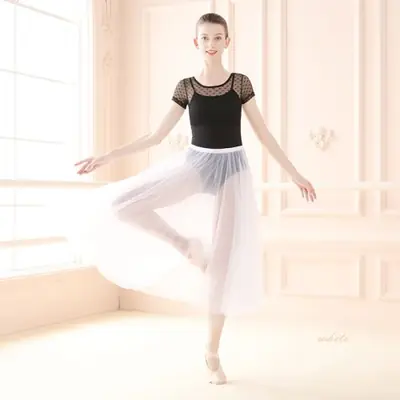 Image de Jupe de Ballet Longue Douce - Adulte