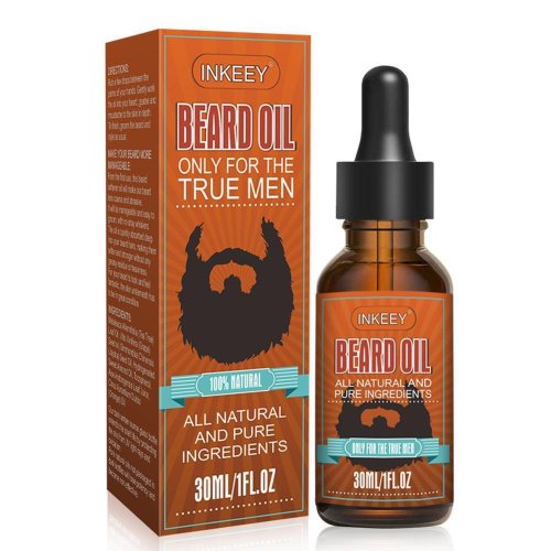 Bild von 30 ml Bart Wachstum Öl Serum Für Männer Bart Wachstum Und Pflege Erweichen Stärken Styling Bart Öl Bart Pflege Dicker nähren