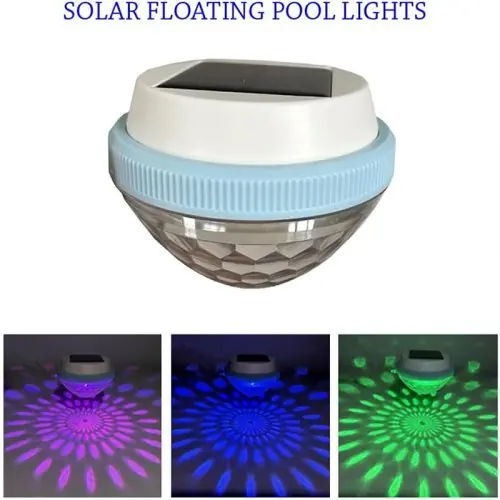 Image de Lampe Flottante LED RGB Solaire pour Piscine et Étang