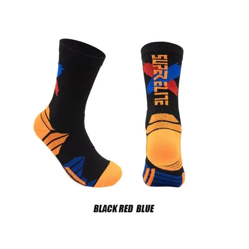 Zwart rood blauw