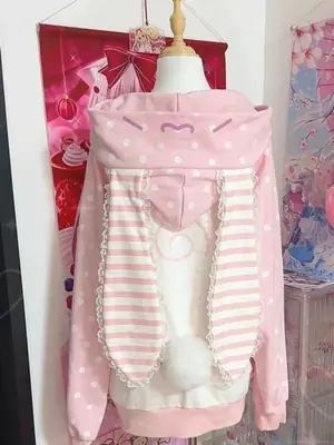 Image de Hoodie Kawaii Japonais Imprimé Harajuku pour Femme