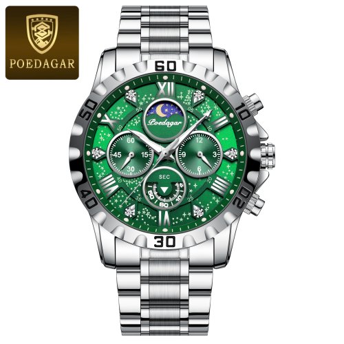 Imagen de Reloj Deportivo de Lujo para Hombre con Cronógrafo y Luz