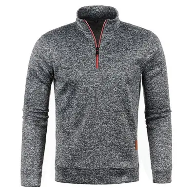 Image de Sweat-shirt Homme Col Roulé - Style Streetwear Hiver