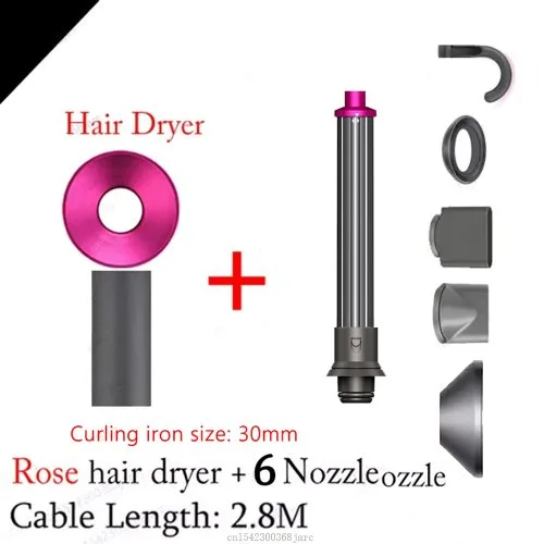 3.0M roze 6 mondstuk