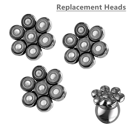 Immagine di Testine di Rasatura 7 Lame - Kit Trimmer Lavabile e Galleggiante