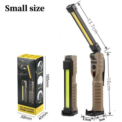 Image de Torche LED Pliable Ultra Lumineuse - Idéale pour l'Auto et les Urgences