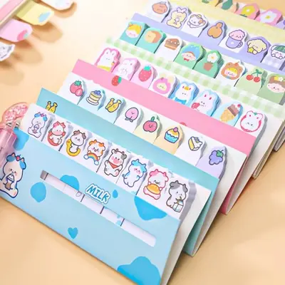 Image de Stickers Kawaii Animaux - Papeterie Mignonne pour Étudiants