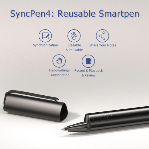 Immagine di SmartPen Riutilizzabile con Note Cancellabili - Tecnologia di Scrittura Intelligente