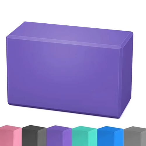 Bild von Yoga-Stein aus EVA – Pilates-Ziegel für Fitness, Stretching und Heimtraining – Stabile Übungshilfe für Yoga-Matten und Krafttraining