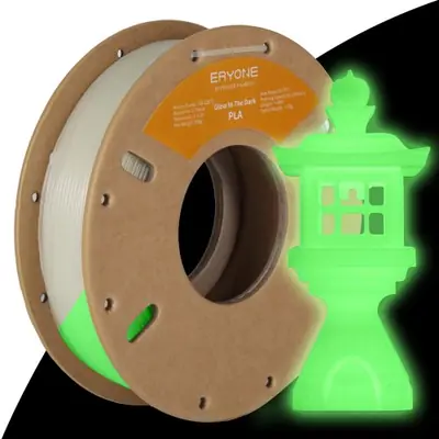 Image de Filament PLA Brillant dans le Noir 200g