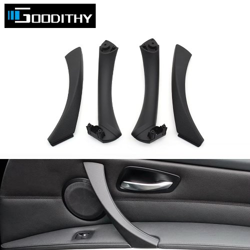 Immagine di Kit Maniglie Porte Interna Nero per BMW Serie 3 E90/E91/E92