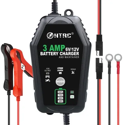 Image de Chargeur Batterie Intelligent 6V/12V - Auto & Moto