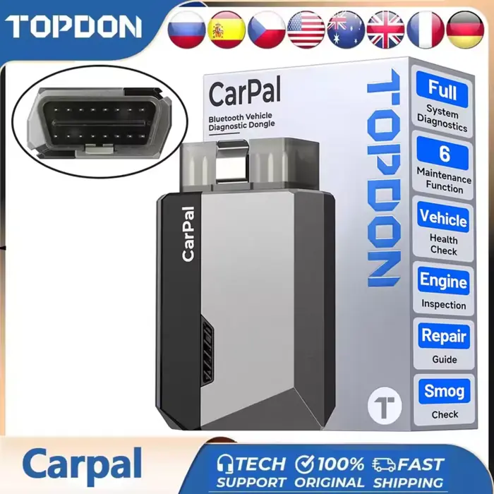 Image de TopDon OBD2 Scanner : Diagnostic Voiture Intelligent