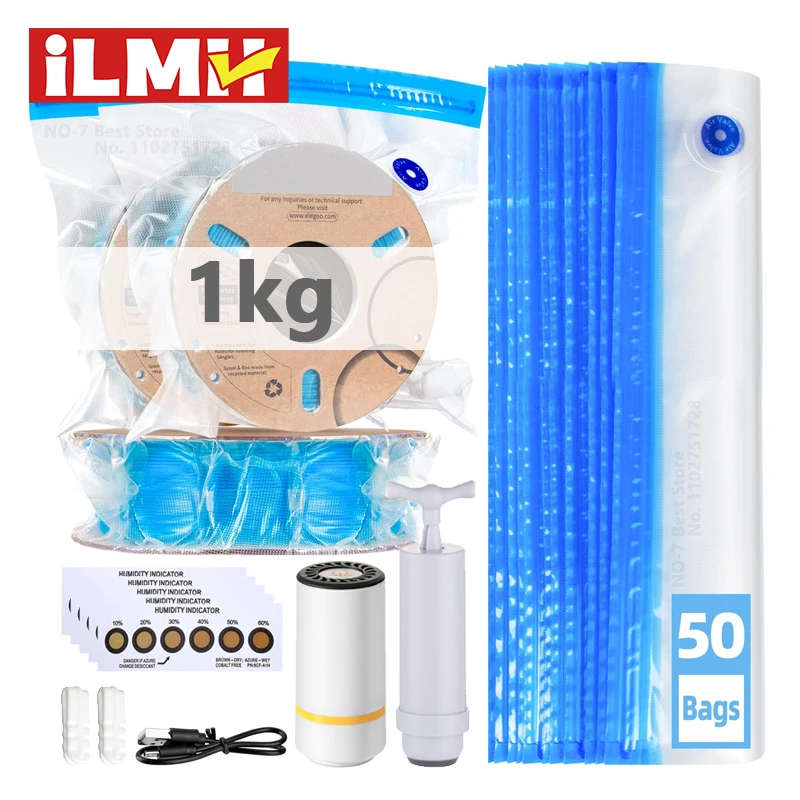 Image de Sac Sous Vide pour Filament 3D avec Pompe USB