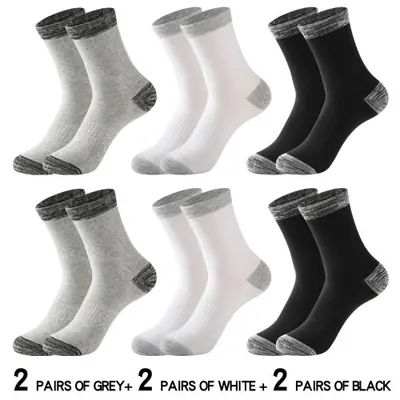Image de Chaussettes Hiver Homme - 6 Paires Coton Thermique