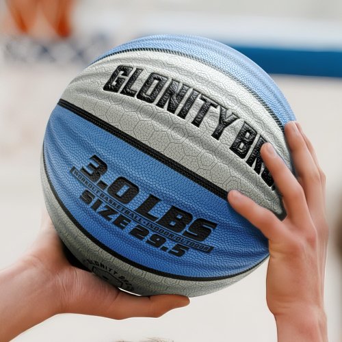 Imagen de Pelota de Baloncesto Ponderada para Entrenamiento de 3 Libras y 2.2 Libras, Tamaño Oficial 6 y 7, Resistente al Desgaste, Ideal para Mejorar la Mano, Control y Rebotear