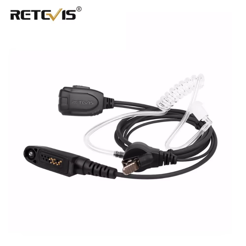 Bild von Retevis EAM004 Walkie-Talkie Ohrhörer mit Luftakustik-Röhre – Premium Amateurfunk-Headset für RT82, RT87, RT83, RT29, Ailunce HD1, TYT MD2017