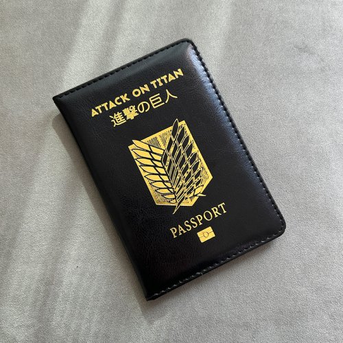 Immagine di Custodia Passaporto Attack on Titan - Ali della Libertà
