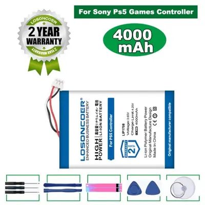Image de Batterie pour PS5 DualSense 4000mAh - Rechargeable & Longue Durée