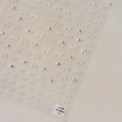 Image de Nail Art Mini Nœud Papillon 5D Kawaii