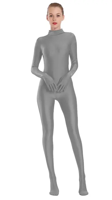 Image de Combinaison de Danse Sexy à Col Haut pour Femme