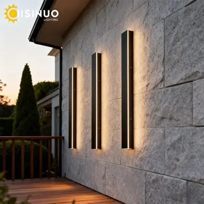 Image de Luminaire LED Extérieur Étanche IP65 - Éclairage Linéaire pour Jardin et Garage