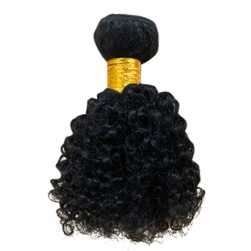 Image de Cheveux Afro Bouclés Courts - Bundle Brésilien Remy Naturel