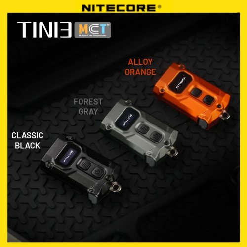Imagen de Linterna Portátil Nitecore Tini3 con Clip para Llavero, Luz LED Ultra Compacta y Resistente al Agua para Actividades al Aire Libre, Camping y Uso Diario