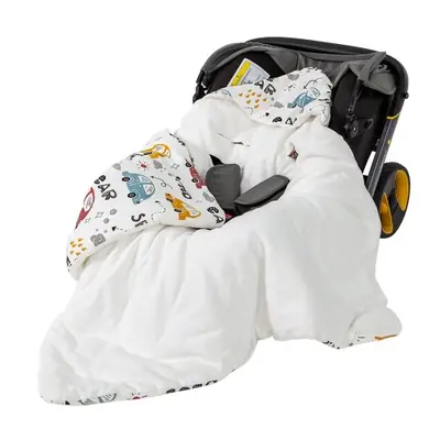 Image de Couverture bébé 0-3 mois - Lange d'emmaillotage doux avec capuche