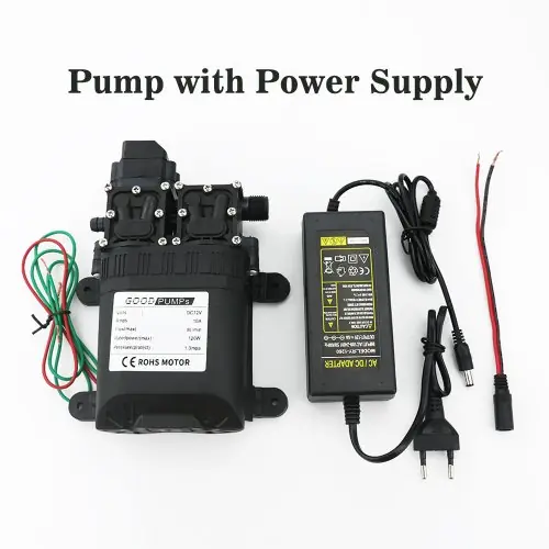 Pompe avec adaptateur EU